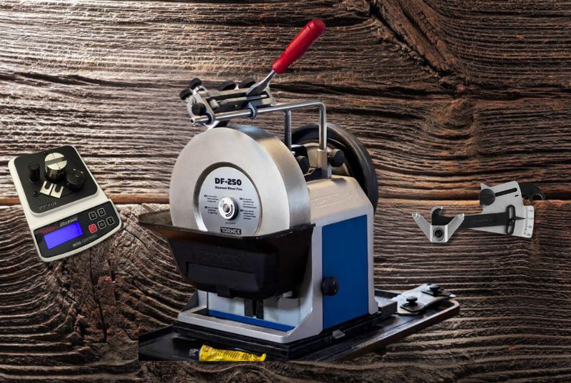 Precision Sharpening Stones and Wheels for Axes, Knives, and Chainsaw Chains
