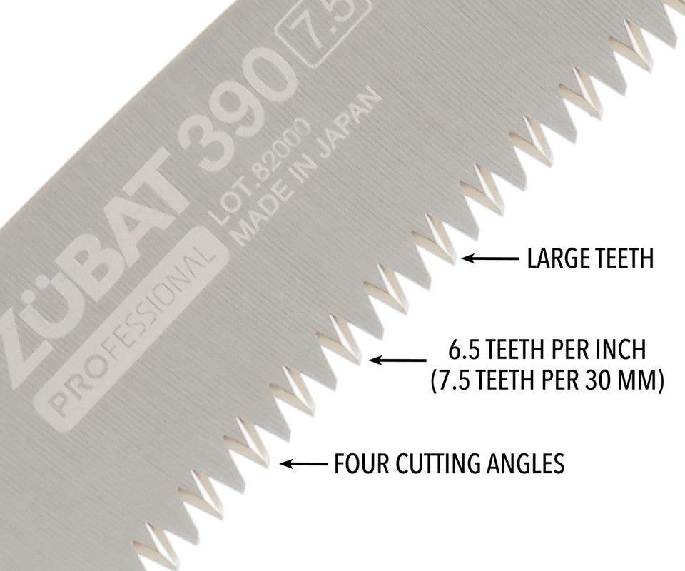 ZUBAT 390 (LG Teeth) Curved Pruning Saw - Axeman.ca