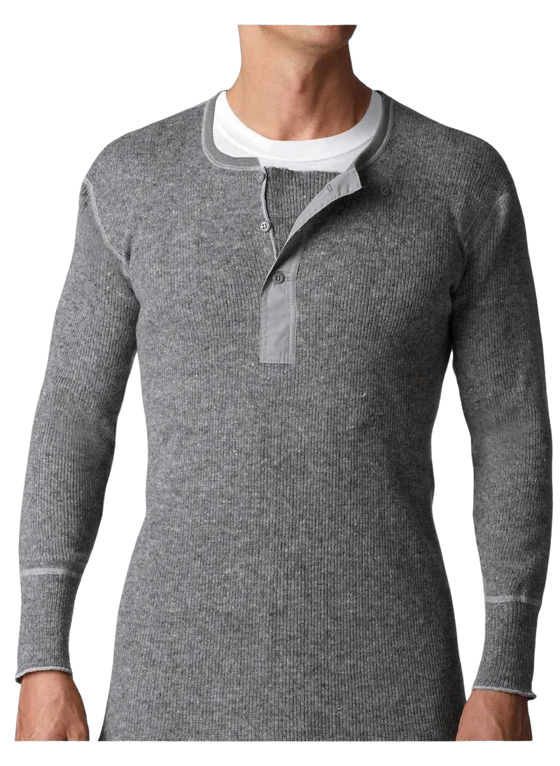 The Iconic Canadian-Made Stanfields Heritage Heavy Weight Wool Henley: Why Woodsmen, Lumberjacks, and Wildfire Firefighters Can't Get Enough