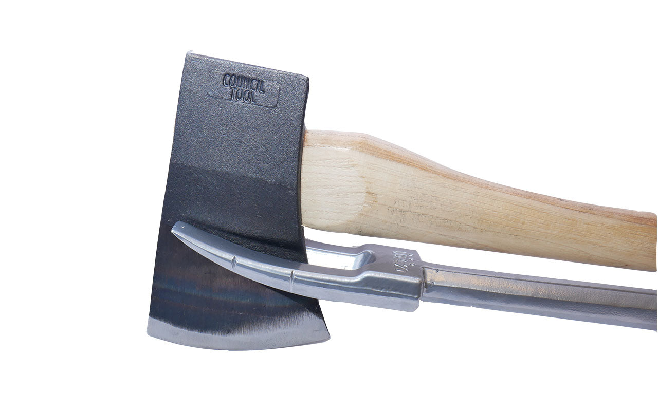 Council Tool Flathead Fire Axes and Halligans: The Ultimate Forcible Entry Tools for Firefighters - Axeman.ca