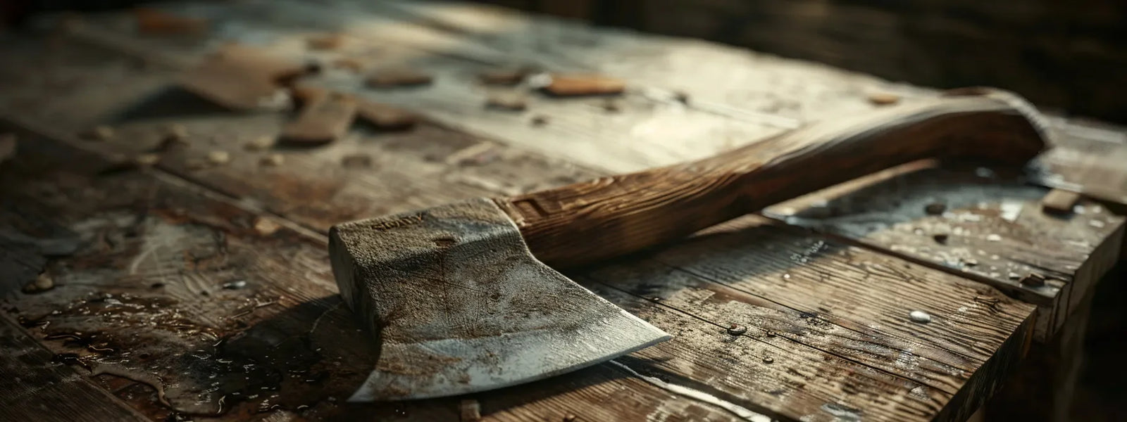 comparing broadaxes to hatchets