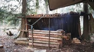 How to Build a Bushcraft Shelter with an Axe and Minimal Tools