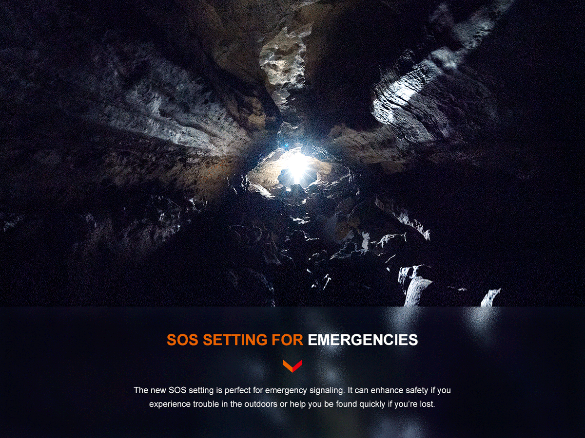 Fenix PD40R V3.0 Rechargeable Flashlight – 3000 Lumens