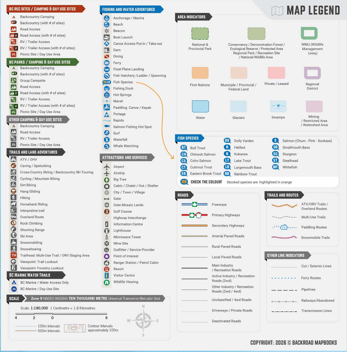 Vancouver Island North BC - Recreation Map - Axeman.ca