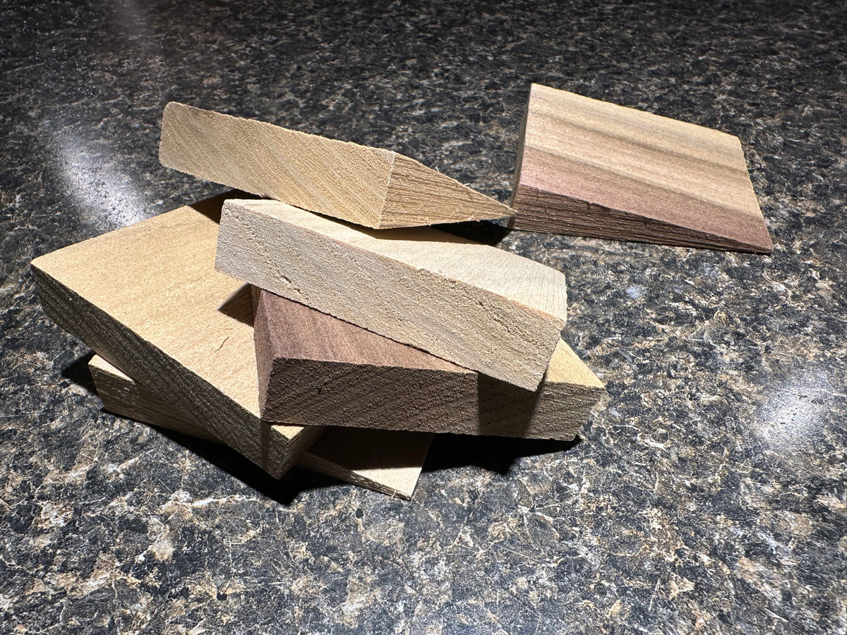 Wooden Axe Handle Wedges 6 pack