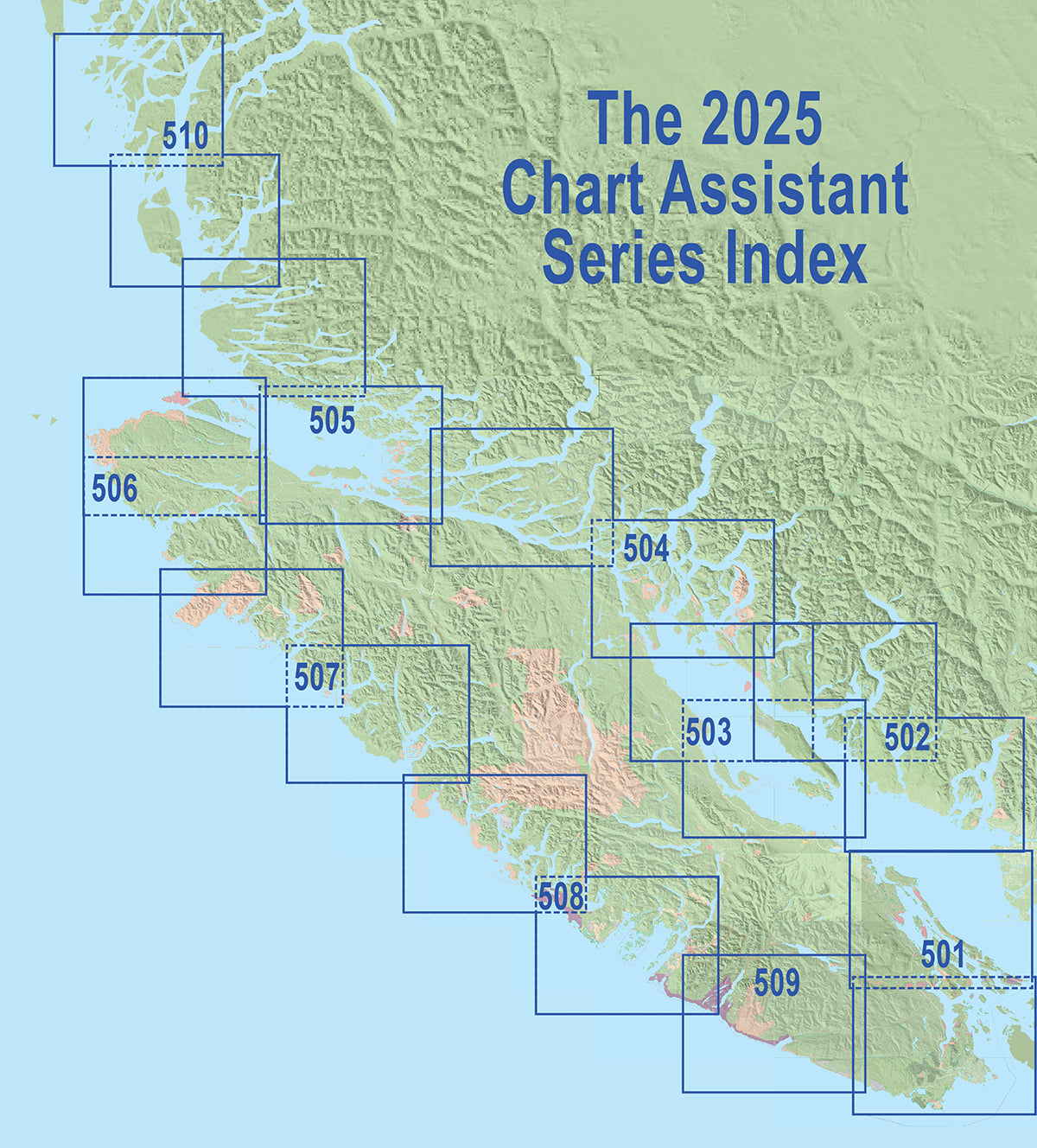 502 Sunshine Coast Inside Passage Chart Assistant