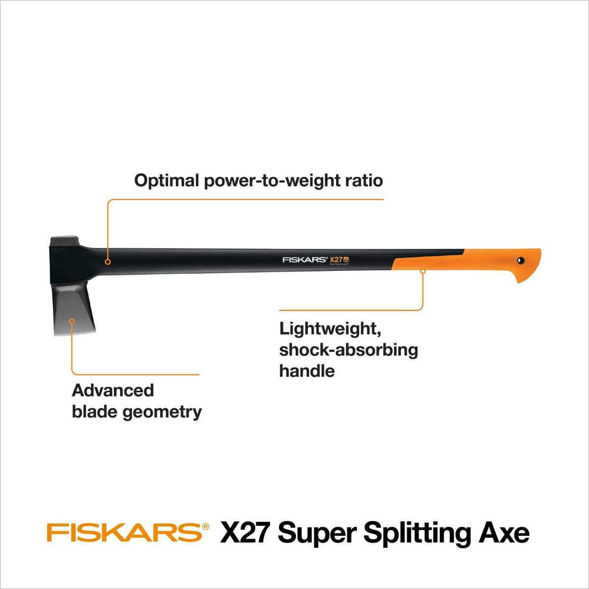 X27 Super Splitting Axe (36&quot;) - Axeman.ca