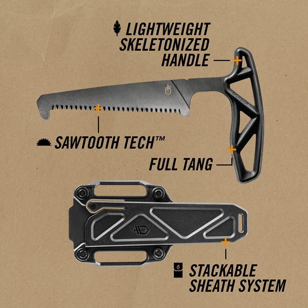 GERBER EXO-MOD SAW - BLACK - Axeman.ca