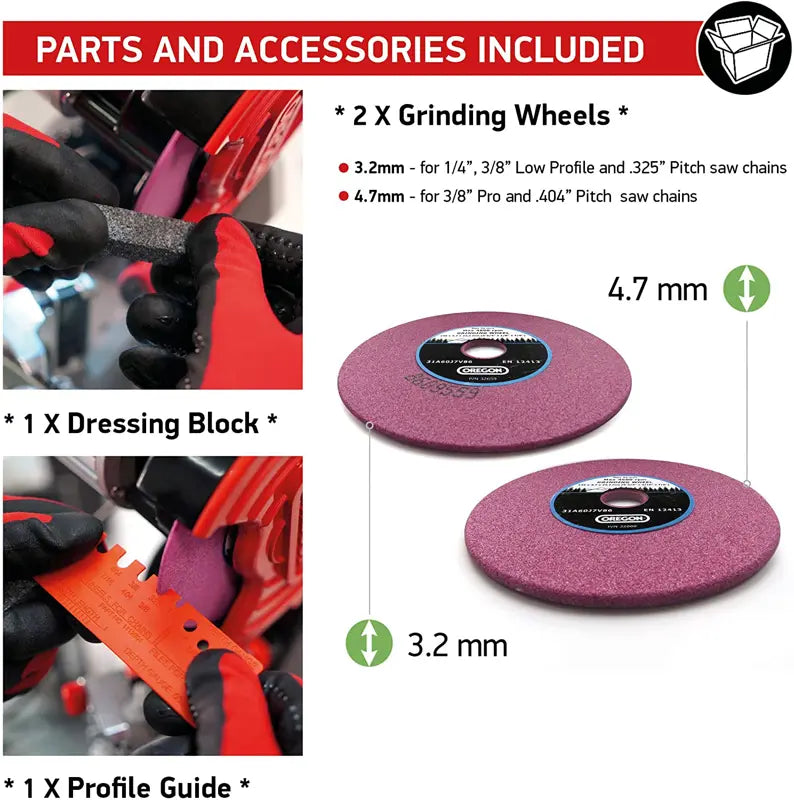 Oregon Bench Mini Grinder, 120V 310-120