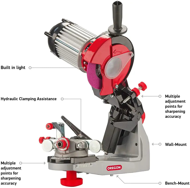 Oregon Hydraulic Assist Bench Grinder 120V 620-120