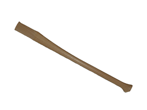 32 in. Dual-Grip American Hickory Straight Single Bit Axe Replacement Handle