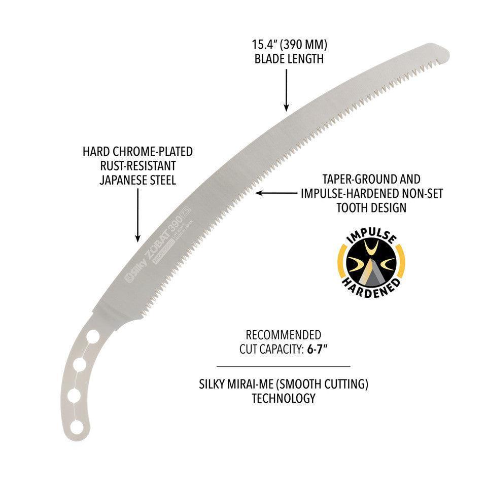 ZUBAT 390 (LG Teeth) Curved Pruning Saw – Buy Online | Premium