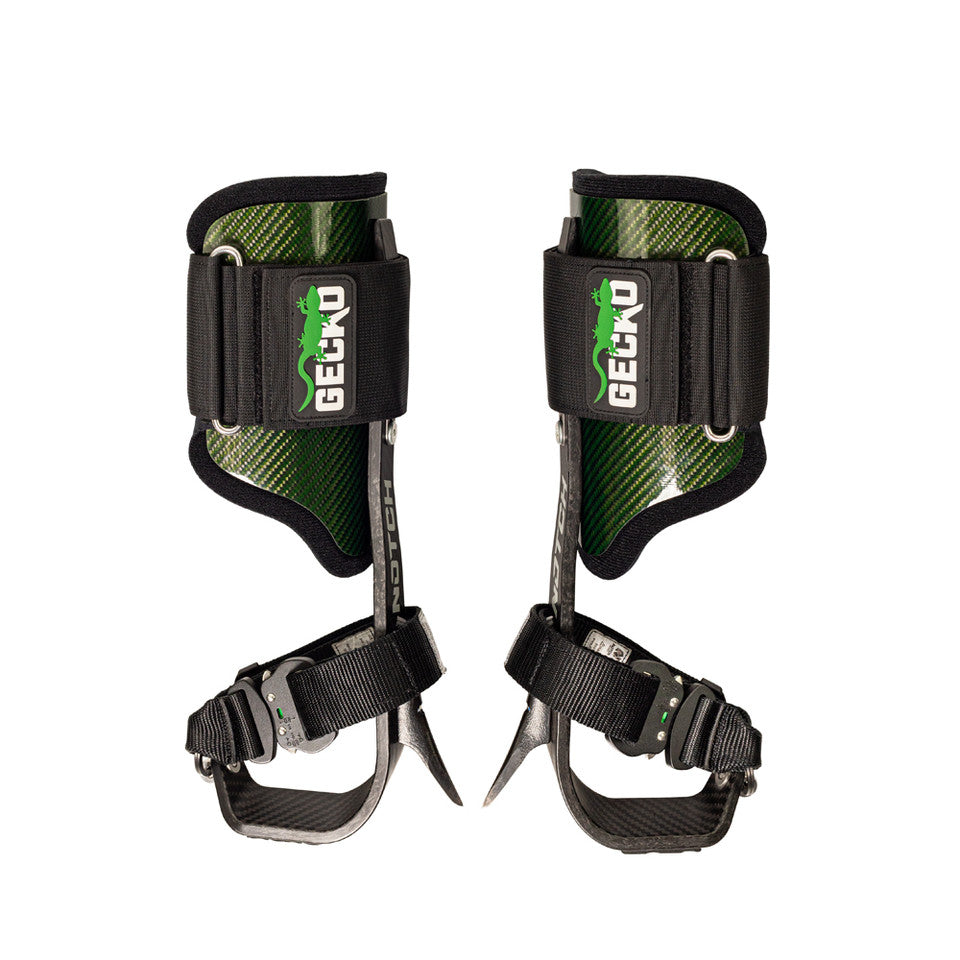 Notch Gecko® Carbon Fiber Climbers (Tree Gaffs) With Straps