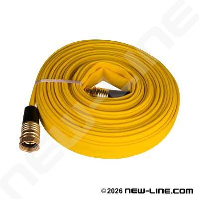 5/8" X 100FT YELLOW <TREATED> WILDLAND SJ LAYFLAT w/GHT