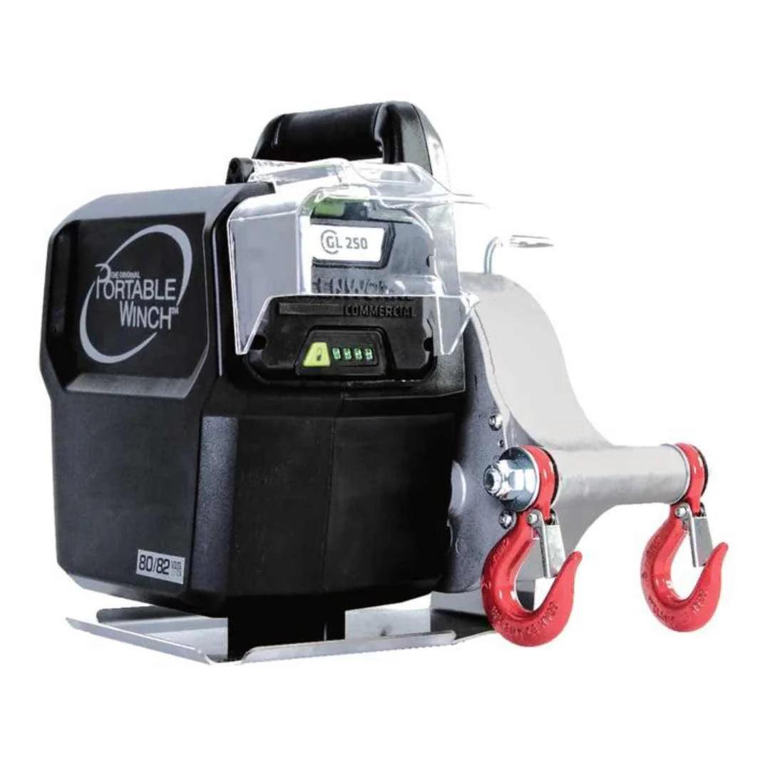 PCW3000-Li-A 80/82 V Battery Powered Pulling Winch Accessorized Package - Axeman.ca