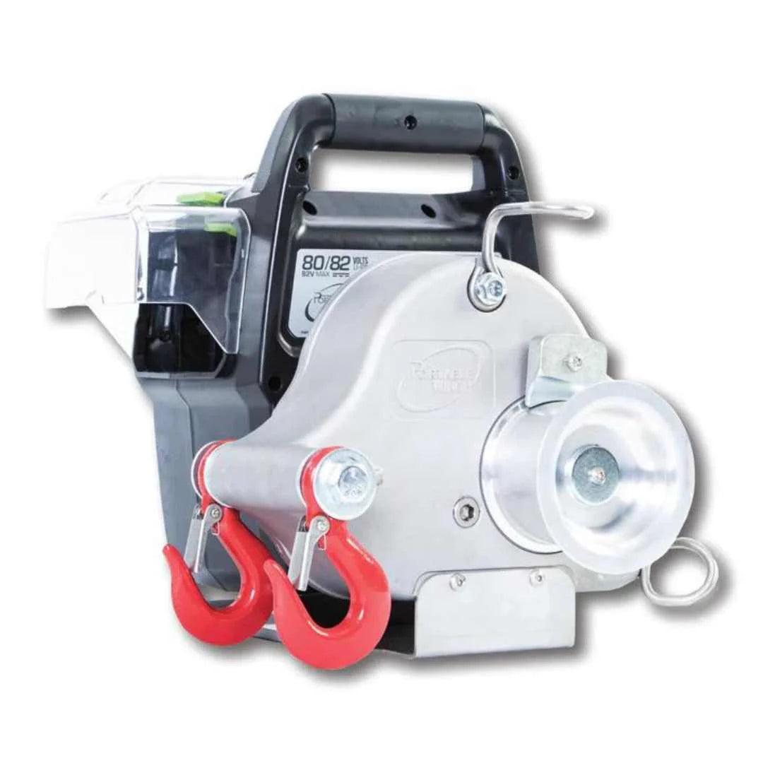 PCW3000-Li-A 80/82 V Battery Powered Pulling Winch Accessorized Package - Axeman.ca