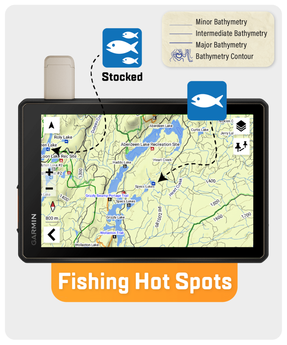 British Columbia GPS Maps
