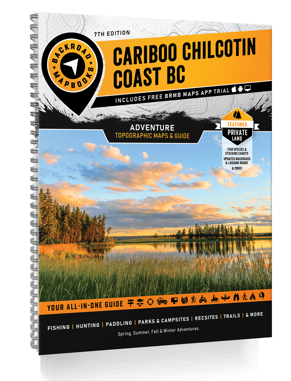 Cariboo Chilcotin Coast Backroad Carnet de cartes