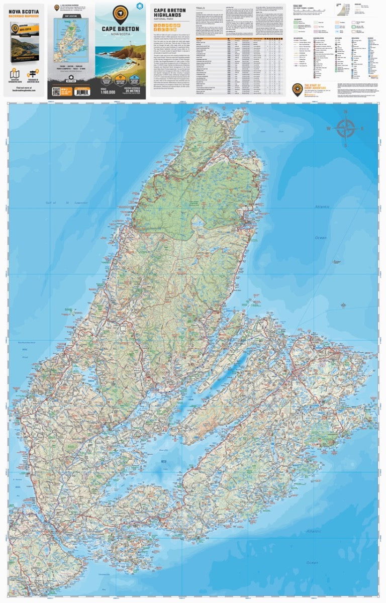 Cape Breton Island Nova Scotia - Destination Map