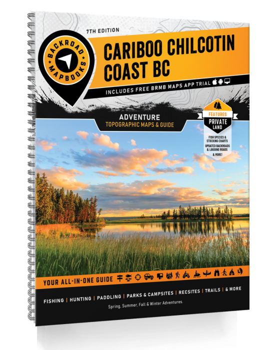 Cariboo Chilcotin Coast BC Backroad Mapbook