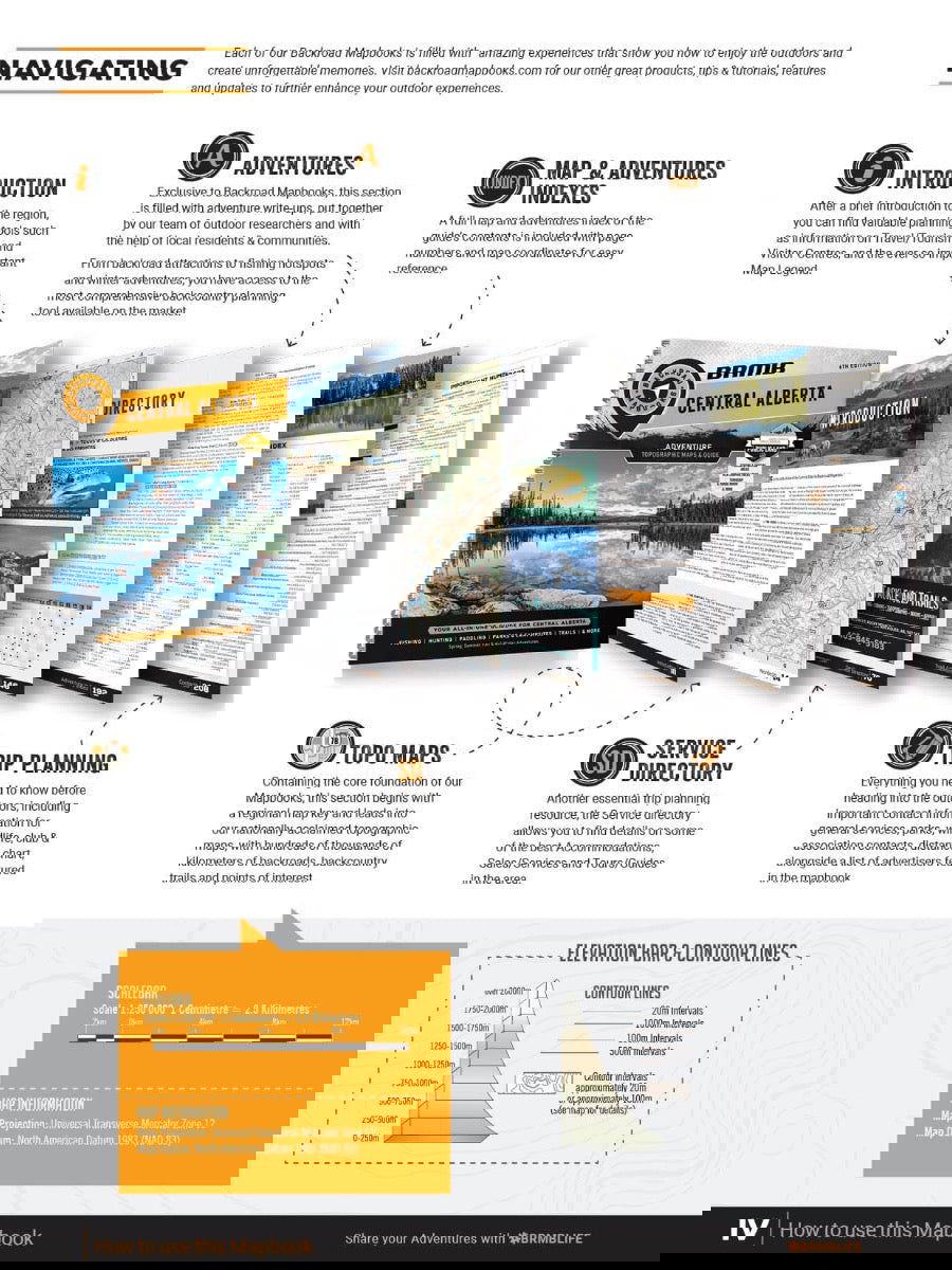 Central Alberta Backroad Mapbook