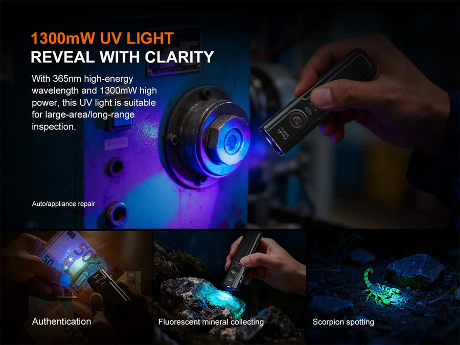 Fenix E06R PRO Flat Flashlight