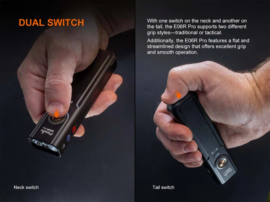 Fenix E06R PRO Flat Flashlight