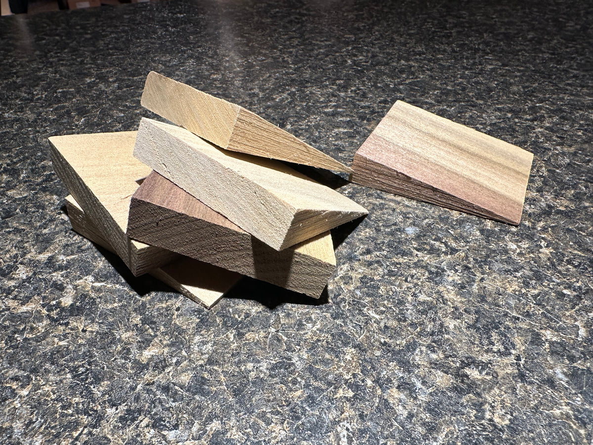 Wooden Axe Handle Wedges 6 pack