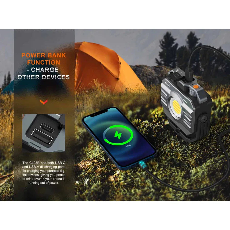 Fenix CL28R Rechargeable Lantern with Color Adjust