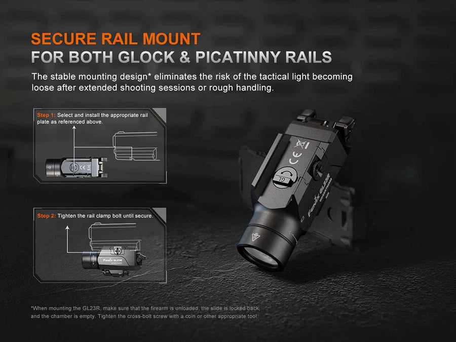 Fenix GL23R Rechargeable (Pew Pew) Light