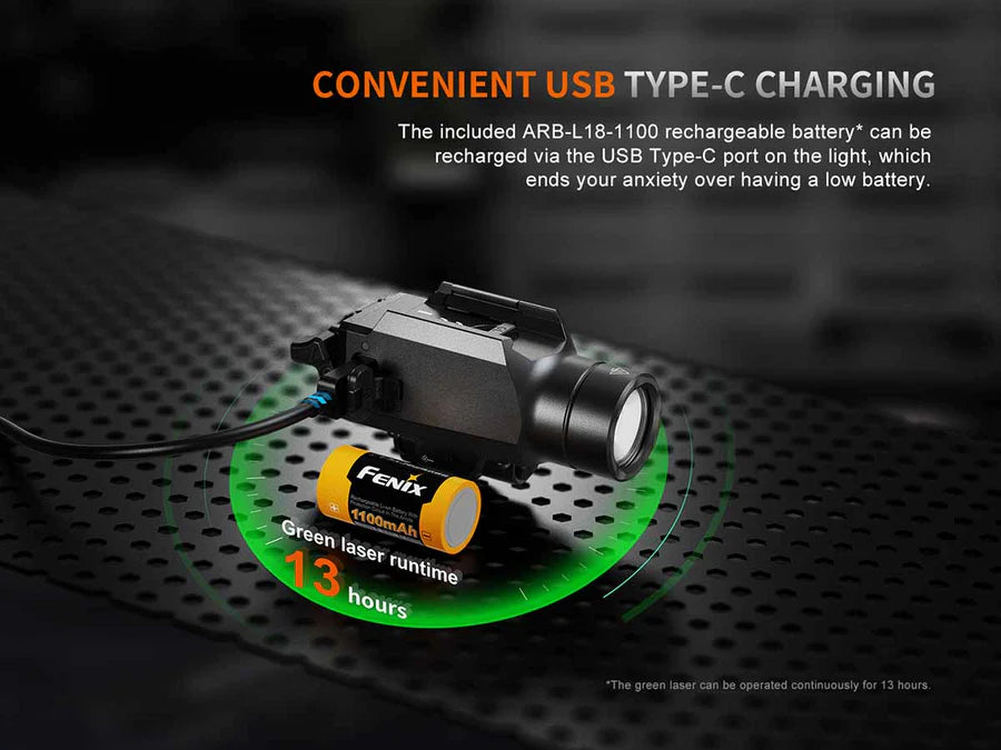 Fenix GL23R Rechargeable (Pew Pew) Light