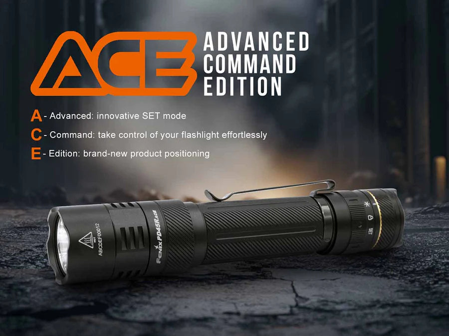 Fenix PD45R ACE Rechargeable LED Flashlight – Buy Online