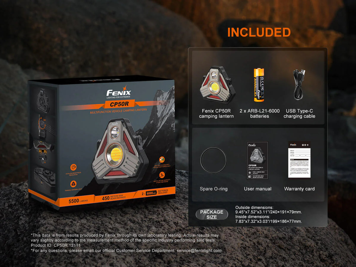 Fenix CP50R Road Hazard Camping Lantern