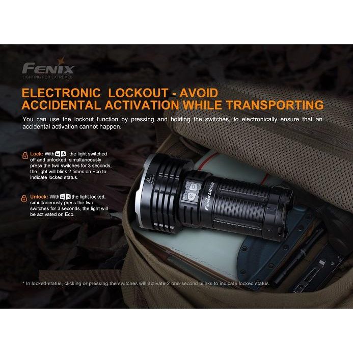 Fenix LR50R Multifunctional LED Search Light - 12000 Lumens