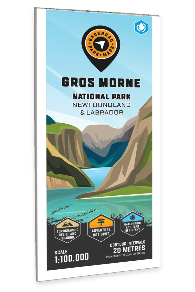 Gros Morne National Park Newfoundland - Park Map