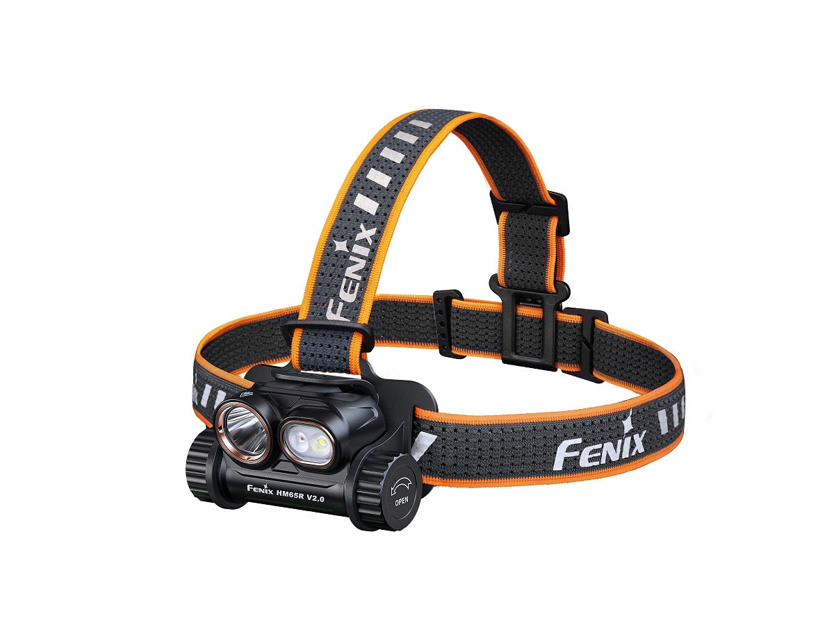 Fenix HM65R V2.0 Lightweight Magnesium Alloy Headlamp - 2200 Lumens