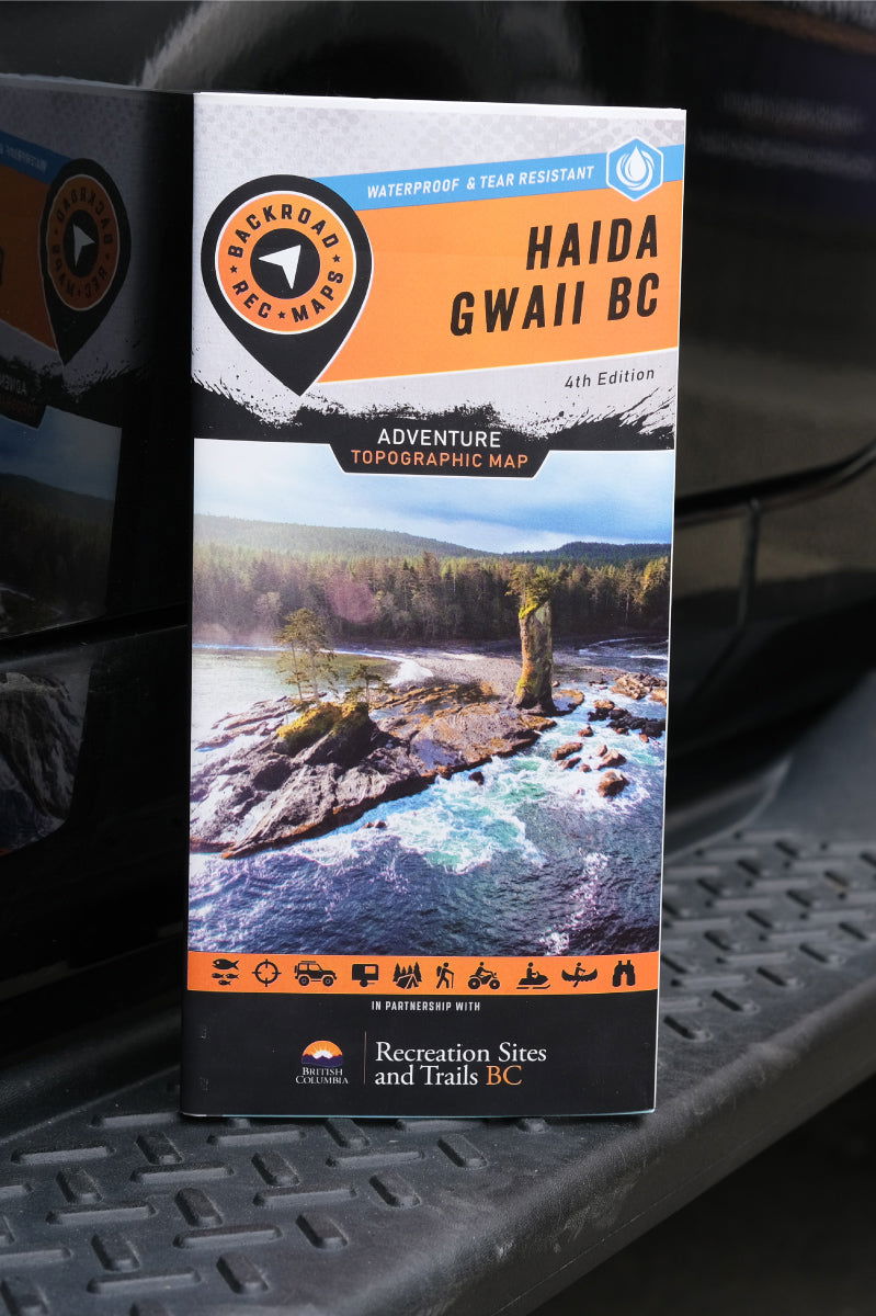 Haida Gwaii BC - Recreation Map