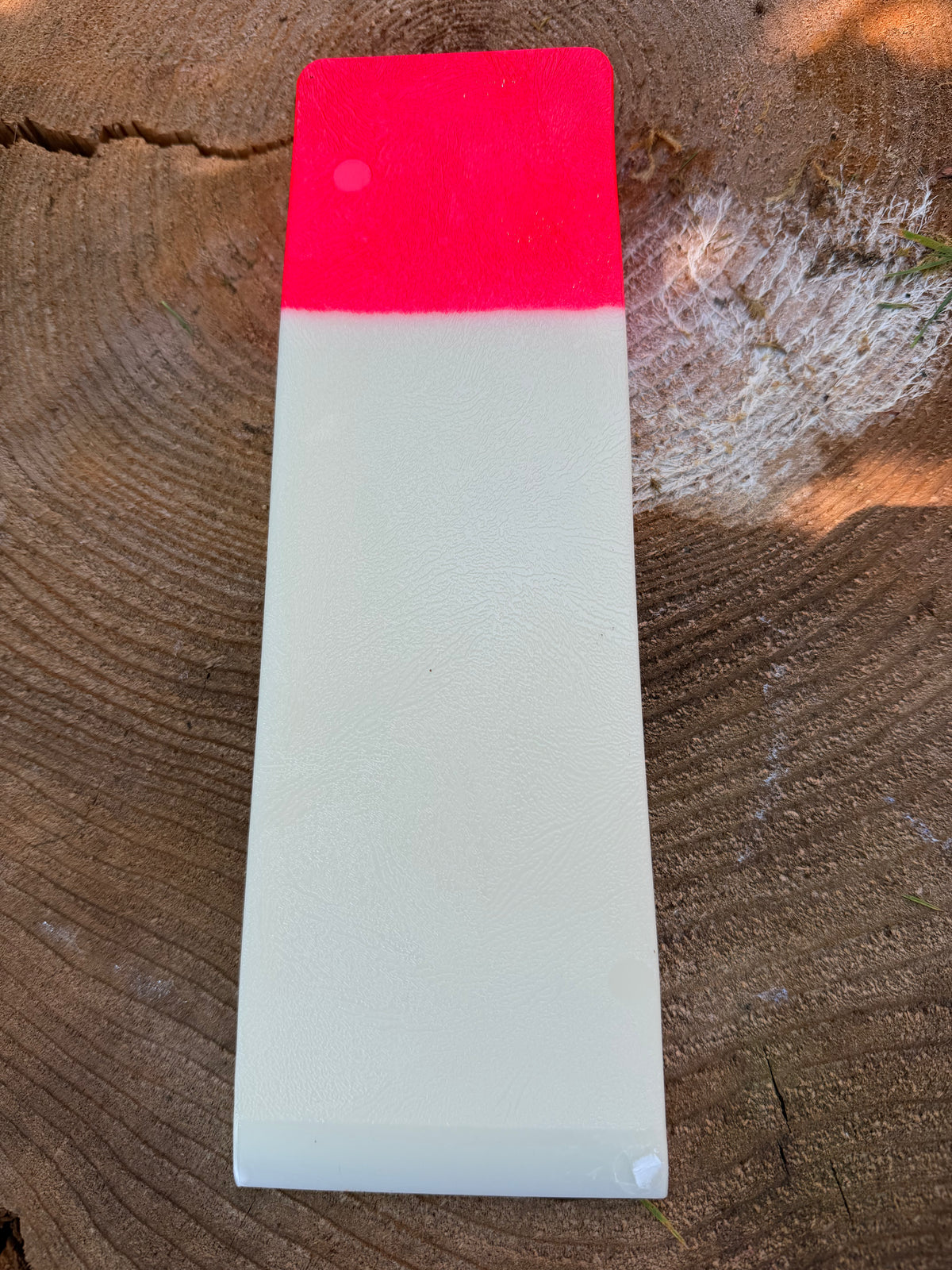 Piller Plastics 10" Double Taper Wedge with High Vis Orange Top