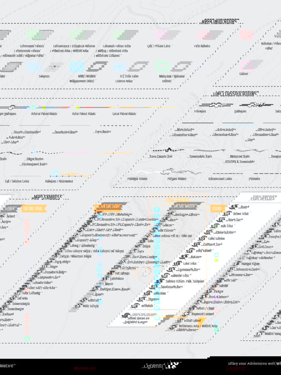 Kootenay Rockies BC Backroad Mapbook