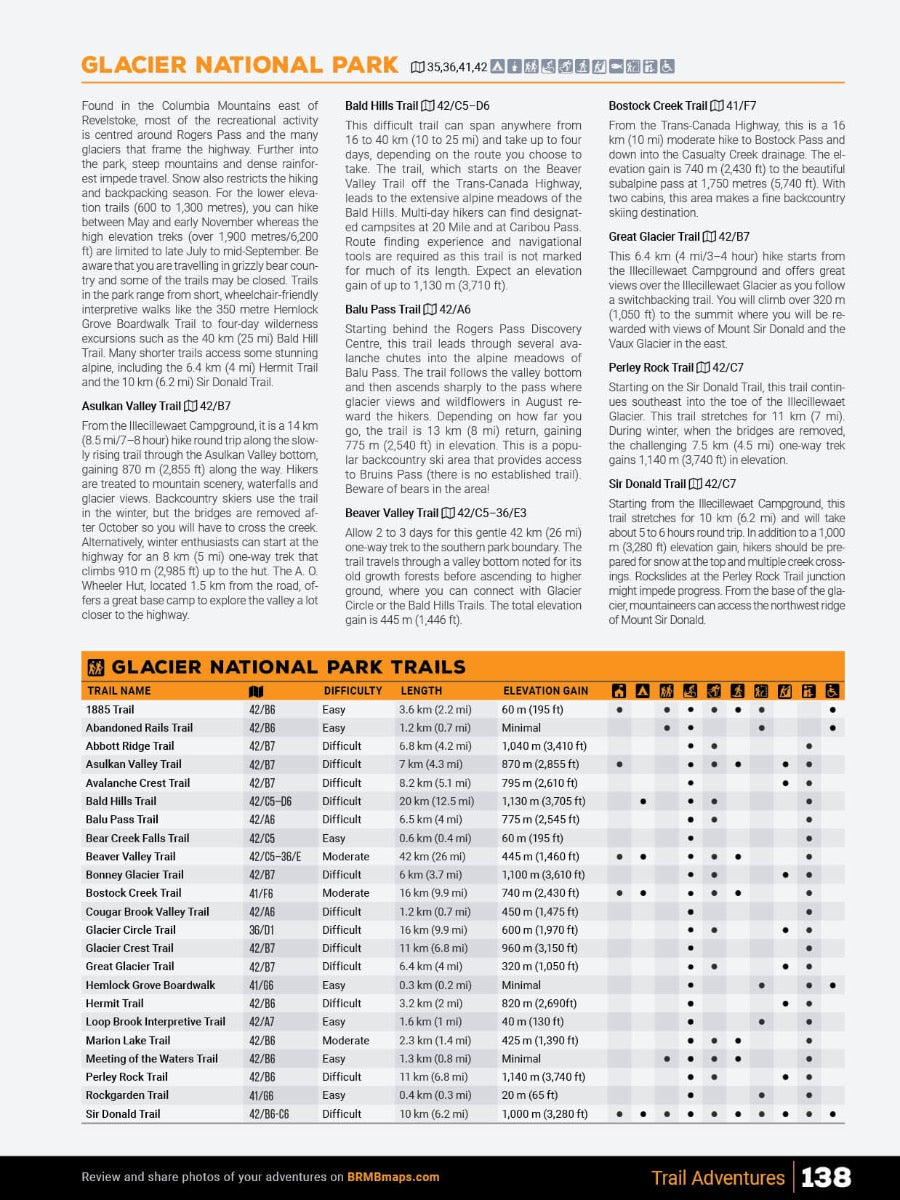 Kootenay Rockies BC Backroad Mapbook