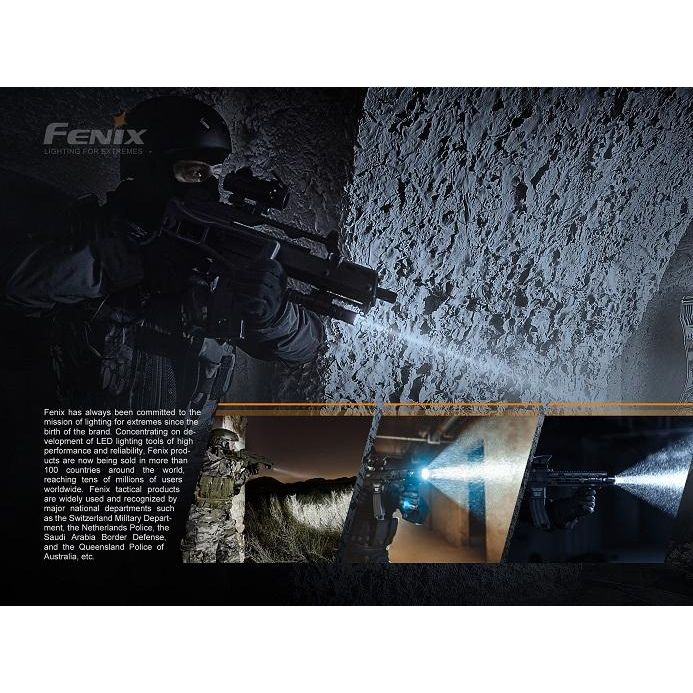 Fenix LR35R Rechargeable LED Flashlight - 10,000 Lumens