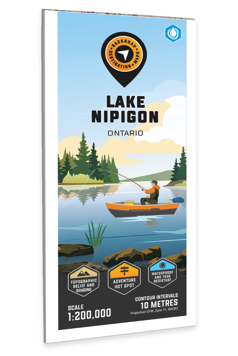 Lake Nipigon Ontario - Destination Map