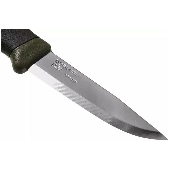 Mora Companion MG stainless, green