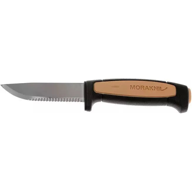 Mora Rope 12245 serrated fixed knife