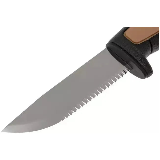 Mora Rope 12245 serrated fixed knife
