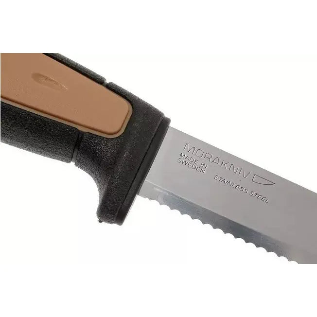 Mora Rope 12245 serrated fixed knife