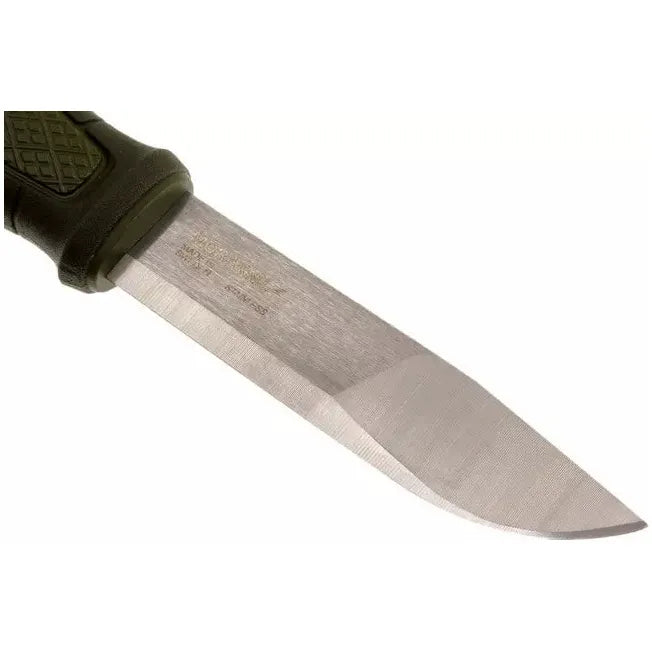 Mora Kansbol 12634 bushcraft knife with sheath, green
