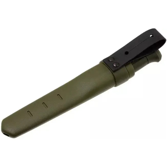 Mora Kansbol 12634 bushcraft knife with sheath, green