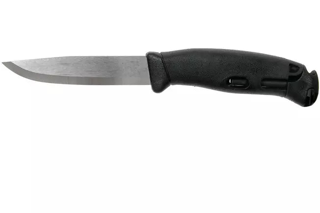 Morakniv Companion Spark 12092 Black, bushcraft knife with firesteel