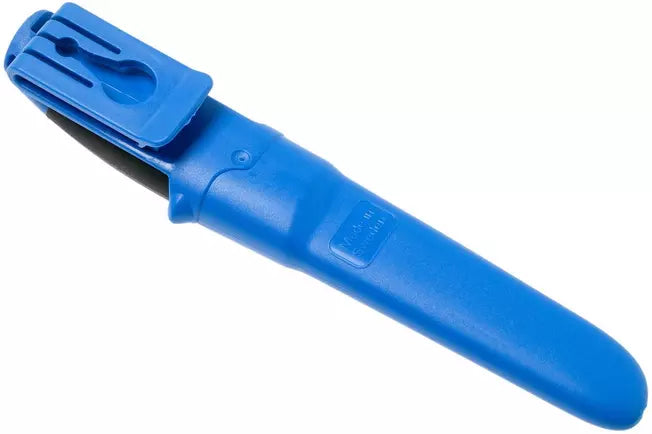 Morakniv Companion Spark 13572 Blue, bushcraft knife with firesteel